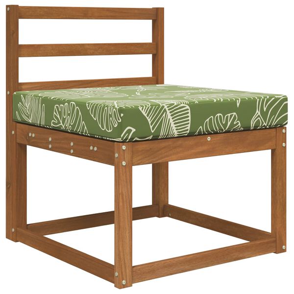 vidaXL Venkovn&iacute; pol&scaron;t&aacute;ř na pohovku Listov&yacute; design 60 x 60 x 8 cm