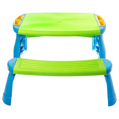 vidaXL Pikniková lavice pro děti 89,5 x 84,5 x 48 cm polypropylen