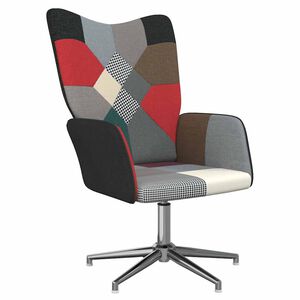vidaXL Relaxačn&iacute; křeslo patchwork textil