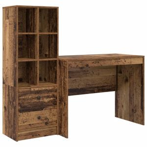 vidaXL Stůl Star&eacute; dřevo 145.5 x 50 x 127 cm 2 ks