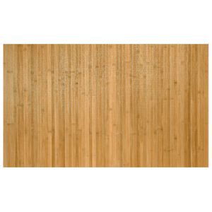 vidaXL Koberec obd&eacute;ln&iacute;kov&yacute; př&iacute;rodn&iacute; 60 x 100 cm bambus