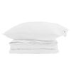 vidaXL 2-in-1 Duvet s pol&scaron;t&aacute;řem 2 ks B&iacute;l&aacute; Peř&iacute;
