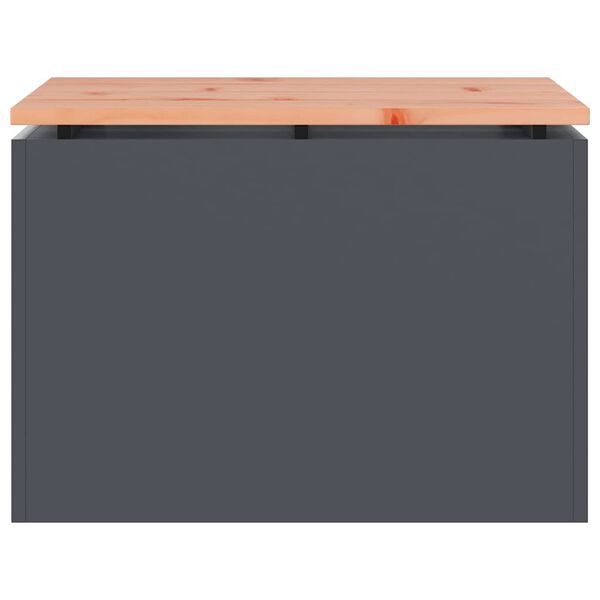 vidaXL Zahradn&iacute; lavice Antracit 60 x 40 x 43 cm Ocel