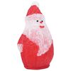 vidaXL V&aacute;nočn&iacute; akrylov&yacute; Santa s LED vnitřn&iacute; i venkovn&iacute; 28 cm