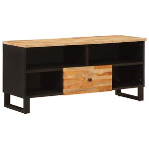 vidaXL Televizn&iacute; skř&iacute;ň Hněd&aacute; 100 x 33 x 46 cm Masivn&iacute; mangov&eacute; dřevo