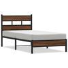 vidaXL R&aacute;m postele bez matrace hněd&yacute; dub 100 x 200 cm kompozitn&iacute; dřevo