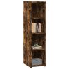 vidaXL Skříň highboard kouřový dub 30 x 41 x 124 cm kompozitní dřevo