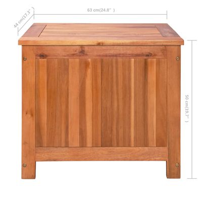 vidaXL Chladicí box 63 x 44 x 50 cm masivní akáciové dřevo