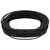 vidaXL Kožen&yacute; prov&aacute;zek 1 Tmavě hněd&aacute; &Oslash;1,5 mm x 50 m Kůže