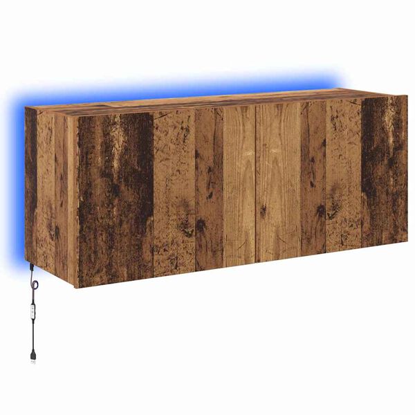 vidaXL TV wall cabinet Star&eacute; dřevo 100 x 35 x 41 cm kompozitn&iacute; dřevo