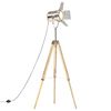 vidaXL Stojac&iacute; lampa na stativu masivn&iacute; mangovn&iacute;kov&eacute; dřevo 140 cm