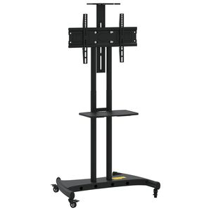 vidaXL TV stojan na kolečk&aacute;ch 32"&ndash;70" Max VESA 600 x 400 mm 60 kg