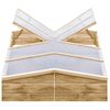 vidaXL Pařeni&scaron;tě 2 ks impregnovan&aacute; borovice 200 x 50 x 35 cm