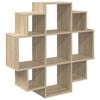 vidaXL N&aacute;stěnn&aacute; polička Dub sonoma 90 x 25 x 90 cm Kompozitn&iacute; dřevo