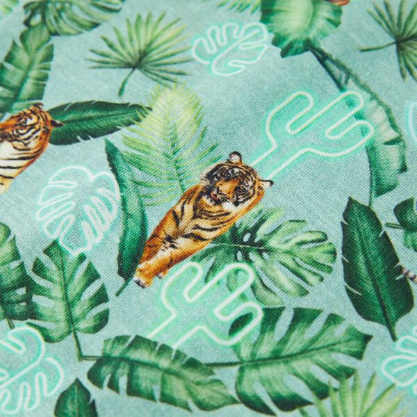 Dětsk&eacute; tričko světle zelen&aacute; melanž 128