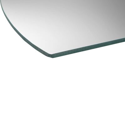 vidaXL Nástěnná zrcadla 8 ks 20 x 20 cm vlnité sklo