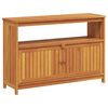 vidaXL Zahradn&iacute; konzolov&yacute; stůl 110 x 35 x 75 cm masivn&iacute; ak&aacute;ciov&eacute; dřevo