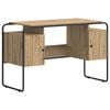 vidaXL Stůl s &uacute;ložn&yacute;m prostorem Dub artisan 120 x 50,5 x 75,5 cm