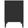 vidaXL Noční stolky 2 ks černé 40x35x50 cm
