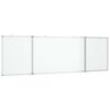 vidaXL Magnetick&aacute; tabule rozkl&aacute;dac&iacute; 200 x 60 x 1,7 cm hlin&iacute;k