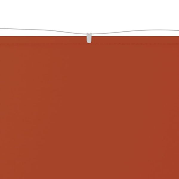 vidaXL Vertik&aacute;ln&iacute; mark&yacute;za terakotov&aacute; 180 x 1 000 cm oxfordsk&aacute; l&aacute;tka