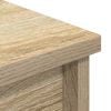 vidaXL Vysok&aacute; deska Sonoma Dub 37,5x35x180 cm Dřevěn&aacute; konstrukce