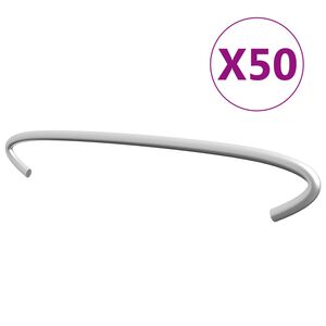vidaXL Gabionov&aacute; t&aacute;hla 50 ks pozinkovan&aacute; ocel 20 cm
