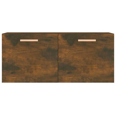 vidaXL Nástěnná skříňka kouřový dub 80 x 35 x 36,5 cm kompozitní dřevo