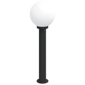 vidaXL Sloupkov&eacute; sv&iacute;tidlo 80 cm čern&eacute; IP44