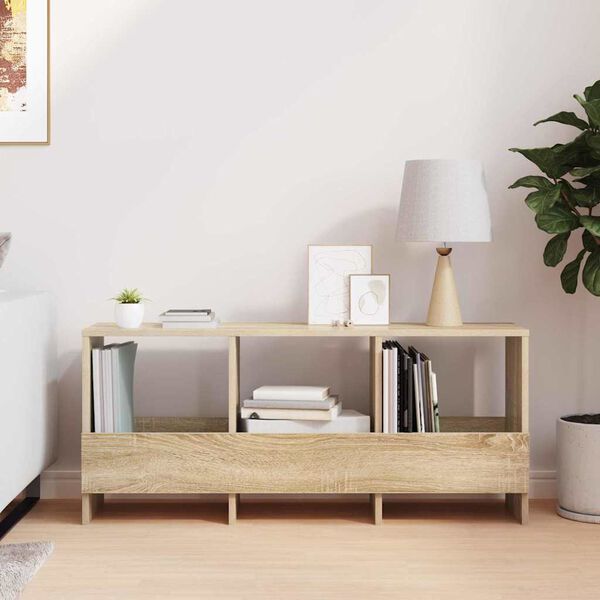 vidaXL Reg&aacute;l na časopisy Sonoma dub 102 x 30 x 45 cm