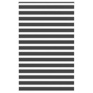 vidaXL Zebra roleta čern&aacute; 150x230 cm &scaron;&iacute;řka l&aacute;tky 145,9 cm polyester