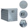 vidaXL Hlin&iacute;kov&yacute; box 737/381 x 410 x 460 mm stř&iacute;brn&yacute;