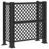 vidaXL Odpadkov&yacute; trel&aacute;ž Antracitov&aacute; 123 x 47 x 114 cm PP