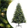 vidaXL Uměl&yacute; skl&aacute;dac&iacute; v&aacute;nočn&iacute; stromeček 300 LED Zelen&aacute; 240 cm PVC a PE