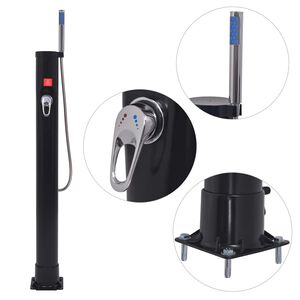 vidaXL Sol&aacute;rn&iacute; sprcha 8 l PVC ocel