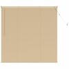 vidaXL Venet &scaron;koln&iacute; žaluzie Světle hněd&aacute; s vzorem 150 x 160 cm 25 mm