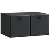 vidaXL N&aacute;stěnn&aacute; TV skř&iacute;ň 59,5 x 41 x 30 cm Čern&aacute; Kompozitn&iacute; dřevo