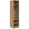 vidaXL &Scaron;atn&iacute; skř&iacute;ň Artisanov&yacute; dub 50 x 50 x 200 cm kompozitn&iacute; dřevo