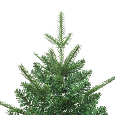 vidaXL Umělý vánoční stromek zelený 180 cm PVC a PE
