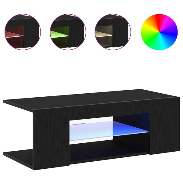 vidaXL Televizn&iacute; skř&iacute;ň Čern&yacute; dub 90 x 39 x 30 cm kompozitn&iacute; dřevo