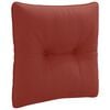 vidaXL Z&aacute;dov&yacute; polstr PUTTEN 100% polyester Červen&aacute; 40 x 40 x 10 cm