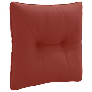 vidaXL Z&aacute;dov&yacute; polstr PUTTEN 100% polyester Červen&aacute; 40 x 40 x 10 cm