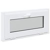 vidaXL Okeno do suter&eacute;nu RISOR 80 x 40 cm PVC a sklo