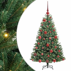vidaXL Uměl&yacute; Skl&aacute;dac&iacute; V&aacute;nočn&iacute; Strom Zelen&aacute; 120 cm PVC a kov