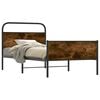 vidaXL R&aacute;m postele bez matrace 100x190 cm dub sonoma kompozitn&iacute; dřevo