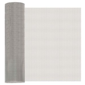 vidaXL S&iacute;ťovina 40 x 1000 cm 8 Mesh Nerezov&aacute; ocel 201 Stř&iacute;brn&aacute;