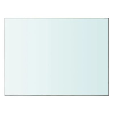 vidaXL Policová deska sklo čiré 40x30 cm
