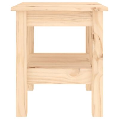 vidaXL Konferenční stolek 35 x 35 x 40 cm masivní borové dřevo