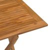 vidaXL Skládací zahradní jídelní stůl 90 x 60 x 75 cm masivní teak