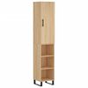 vidaXL Skř&iacute;ň highboard dub sonoma 34,5 x 34 x 180 cm kompozitn&iacute; dřevo